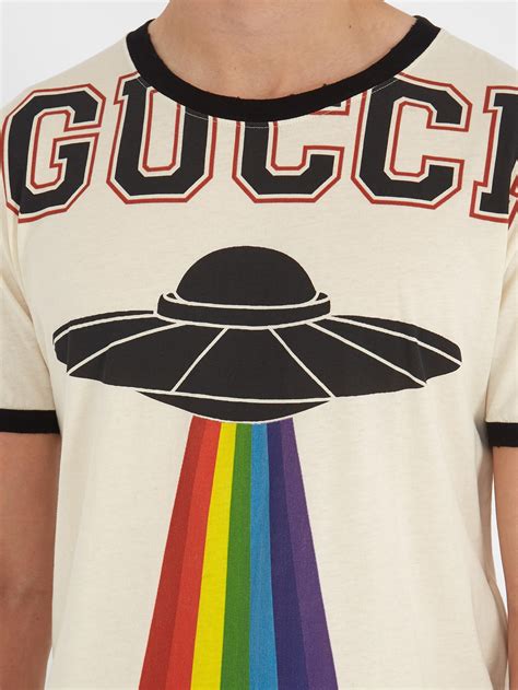 gucci ufo shirt fake|gucci t-shirt identification.